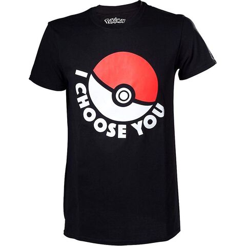 T-shirt - Pokemon - I Choose You - Taille M